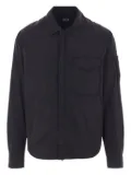 C.P. Company Chrome-R lens zipped overshirt - Black