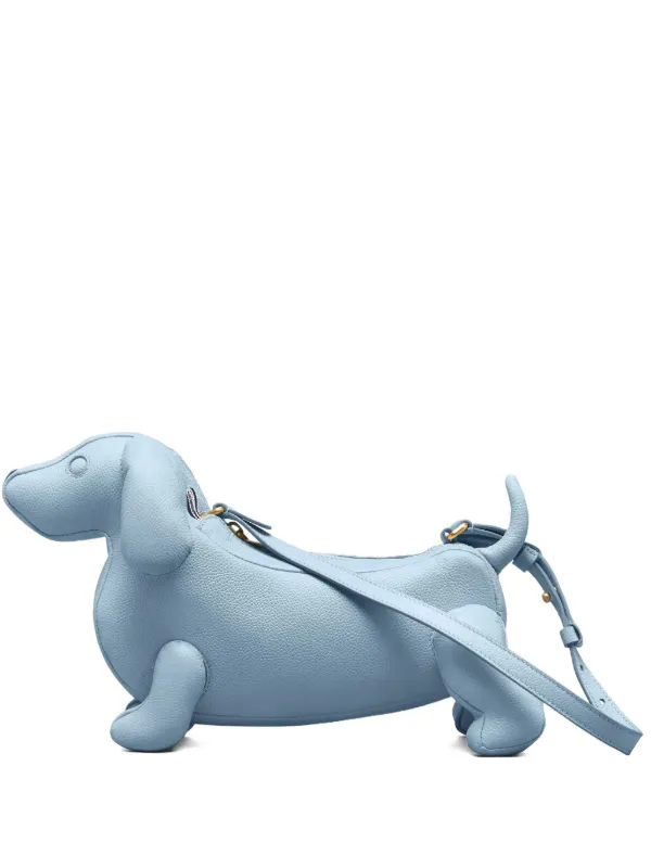 Thom Browne Dachshund Clutch Bag in Blue
