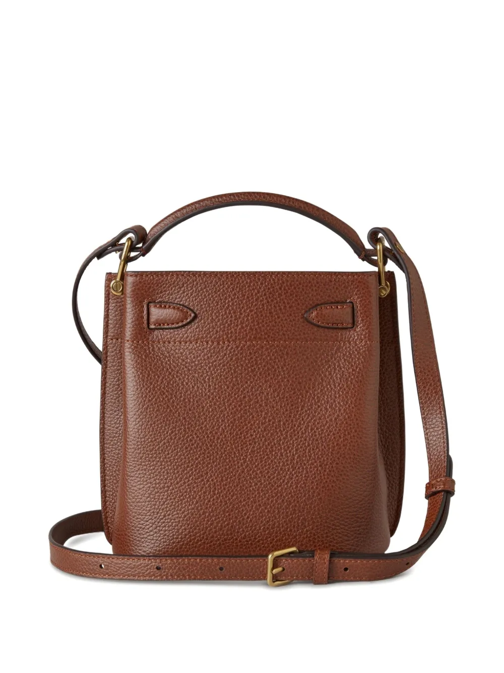 Mulberry Mini Islington Bucket Bag In Brown