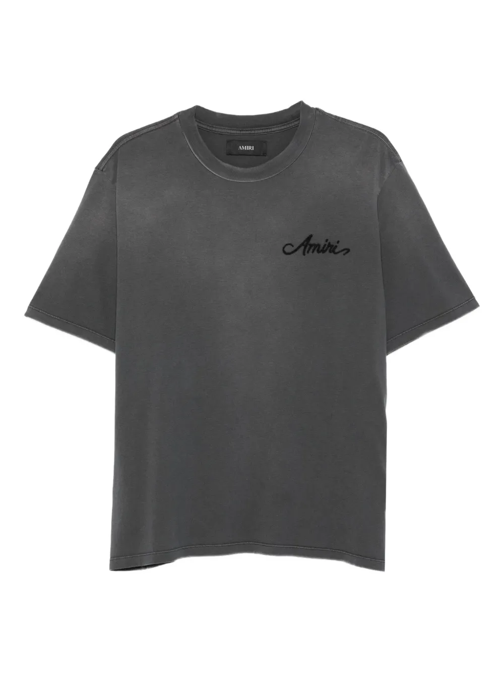 AMIRI bandana-patch T-shirt | Black | Image 1