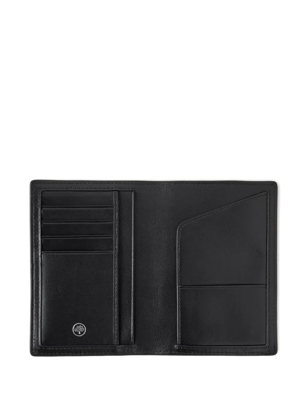 Mulberry Classic leather passport cover - Zwart