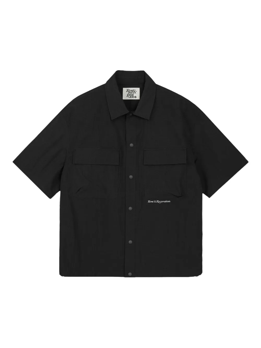 Rest&Recreation short-sleeve shirt | Black | Image 1