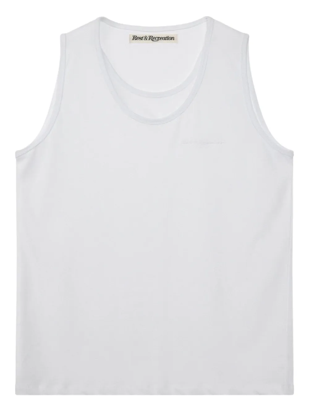 Rest&Recreation camiseta a capas | blanco | Image 1