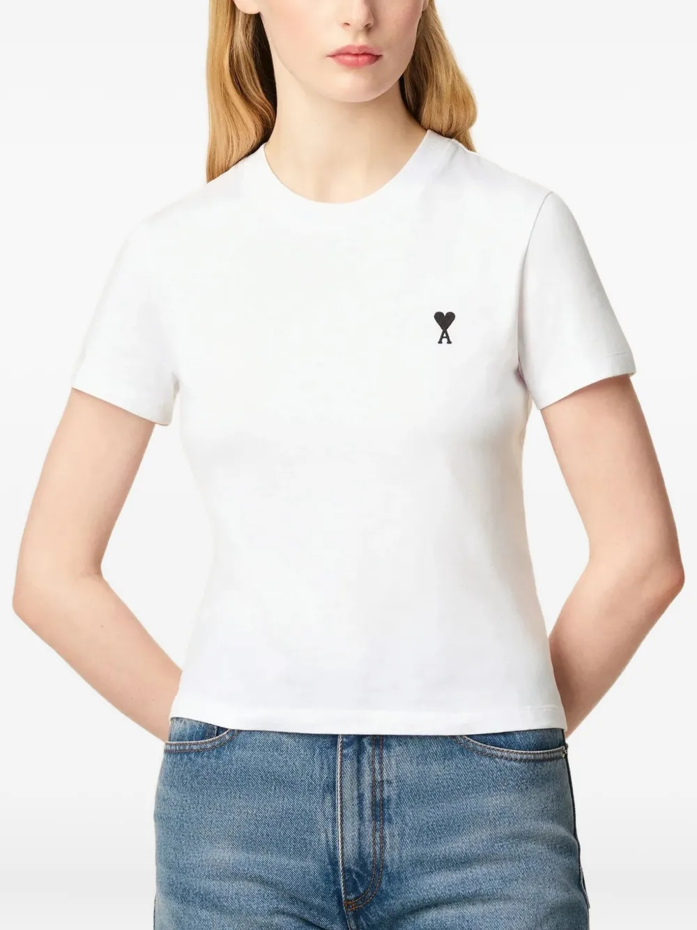 AMI Paris logo T-shirt | T-Shirts & Jersey Shirts | Image 2