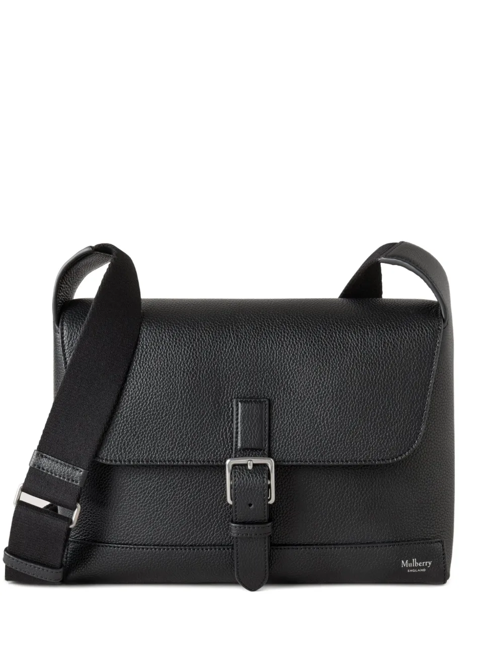 Mulberry Small Chiltern Messenger Bag In Black