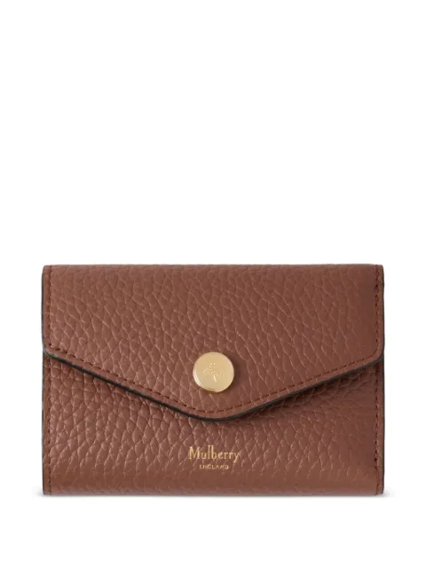 Mulberry logo-print wallet