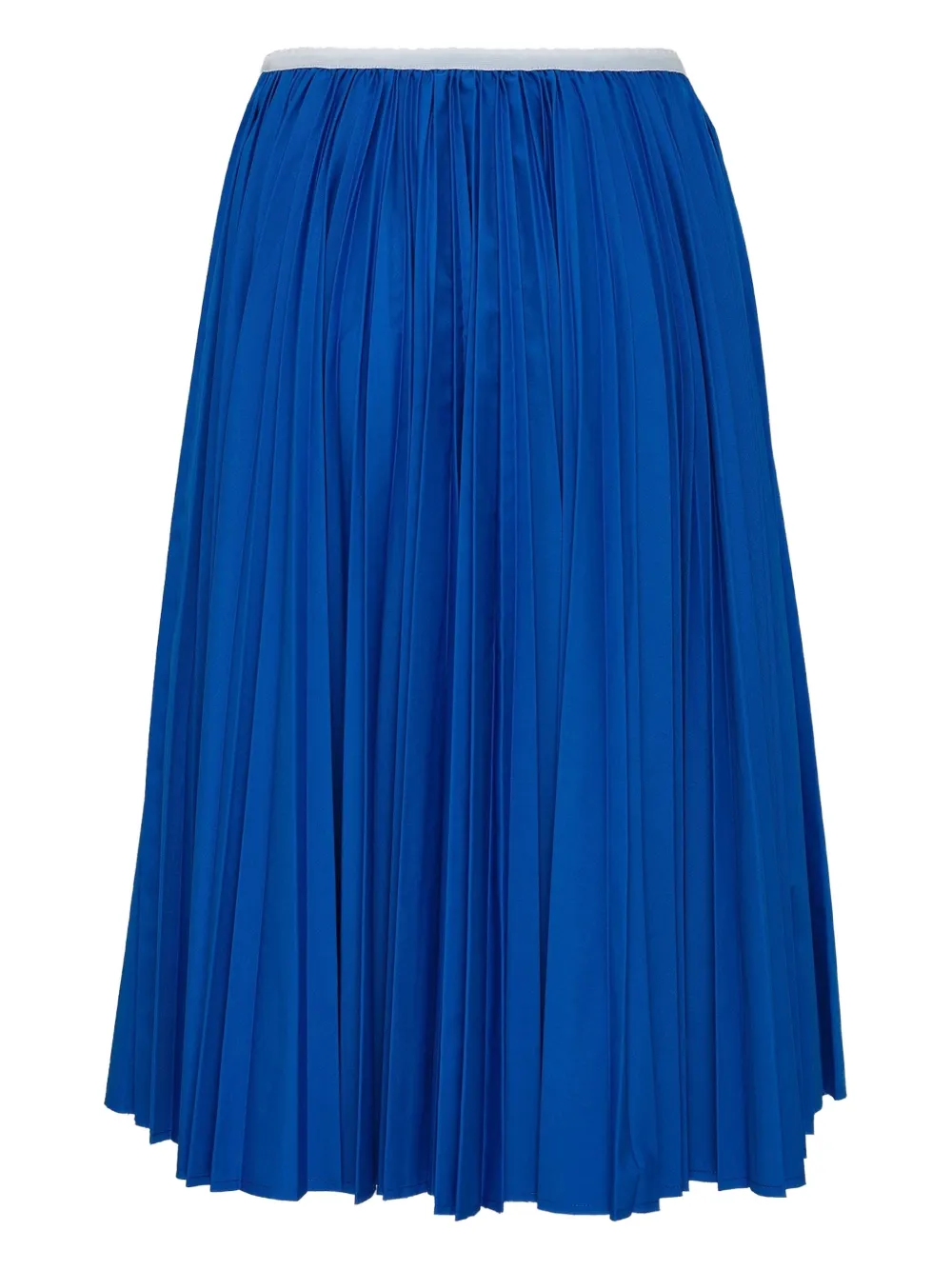 Nº21 Sunray geplooide midi-rok - Blauw