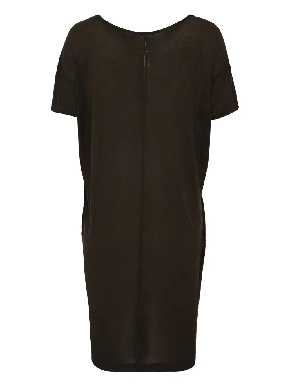Rick Owens Hiked T-shirt In Brown