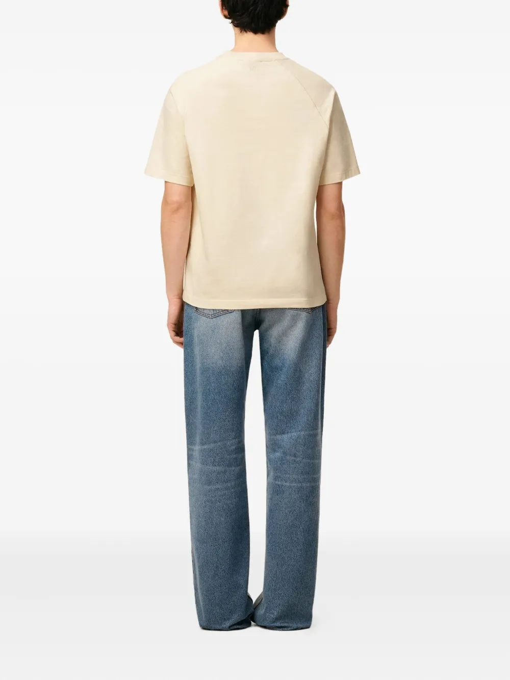 AMI Paris embroidered-logo T-shirt | T-Shirts | Image 2