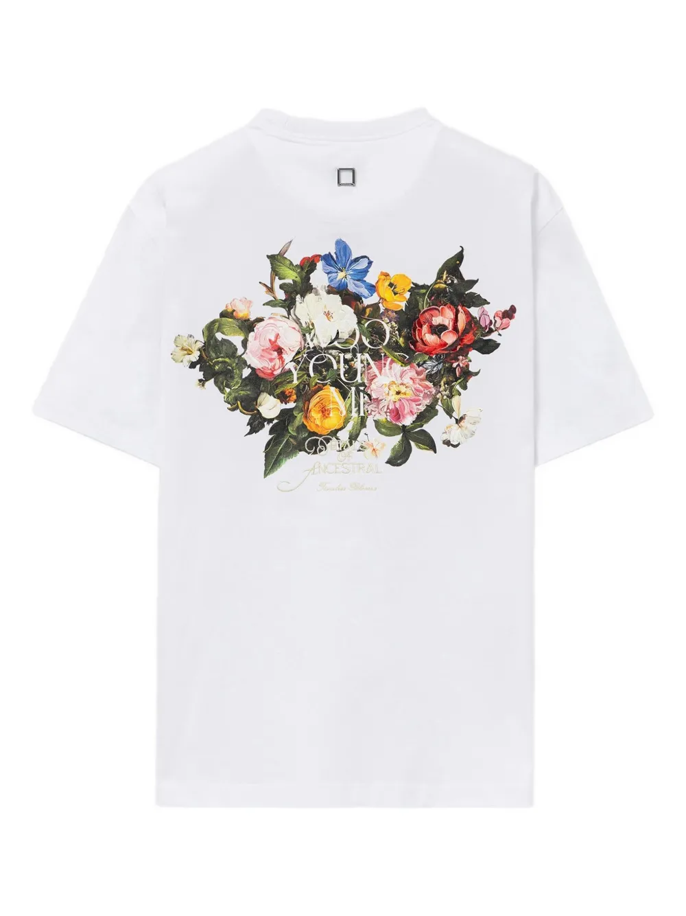 Wooyoungmi flower-print box-logo t-shirt | T-Shirts & Jersey Shirts | Image 2