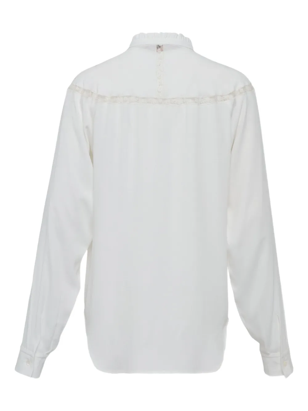 Nº21 Shirt met ruchedetail - Wit