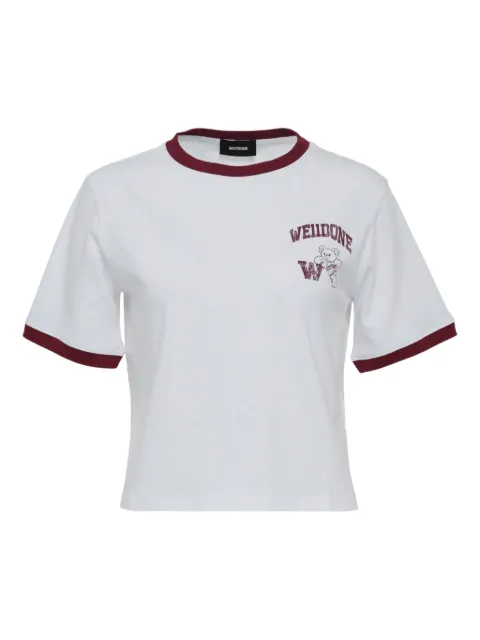 We11done Varsity Bear Ringer T-shirt