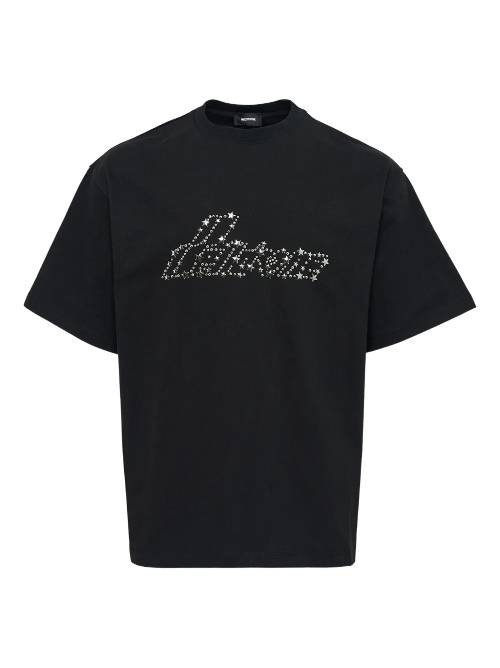 We11 Done Se11done Logo T-shirt In Black