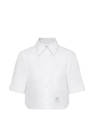 Prada Poplin Shirt | White | FARFETCH