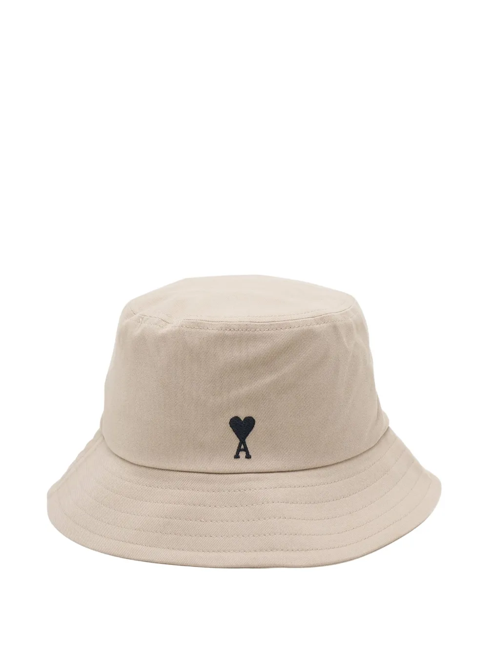 Ami Alexandre Mattiussi Ami De Coeur Bucket Hat In Neutral