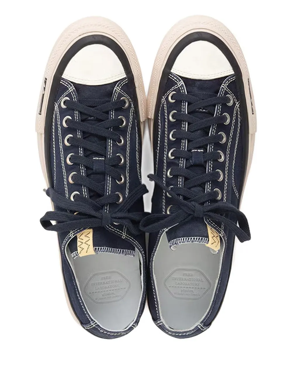 visvim Skagway canvas sneakers Blauw