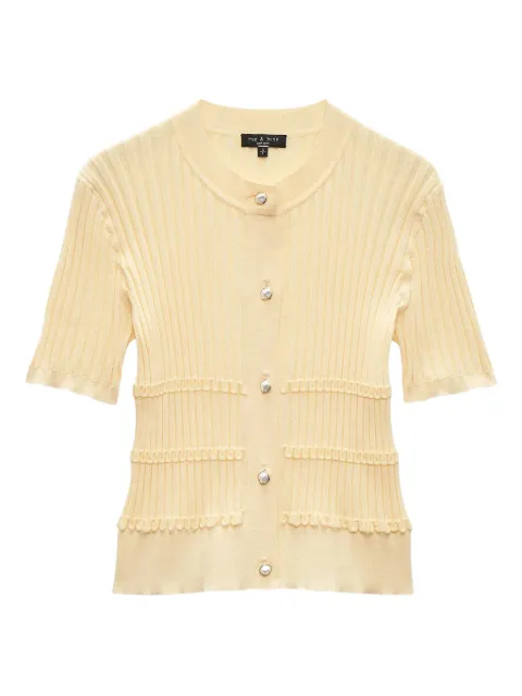 rag & bone Stacey ribbed-knit cardigan