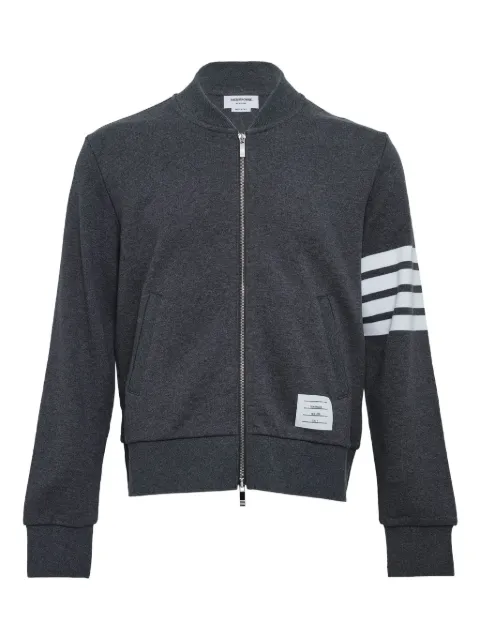 Thom Browne chamarra bomber con motivo 4-Bar