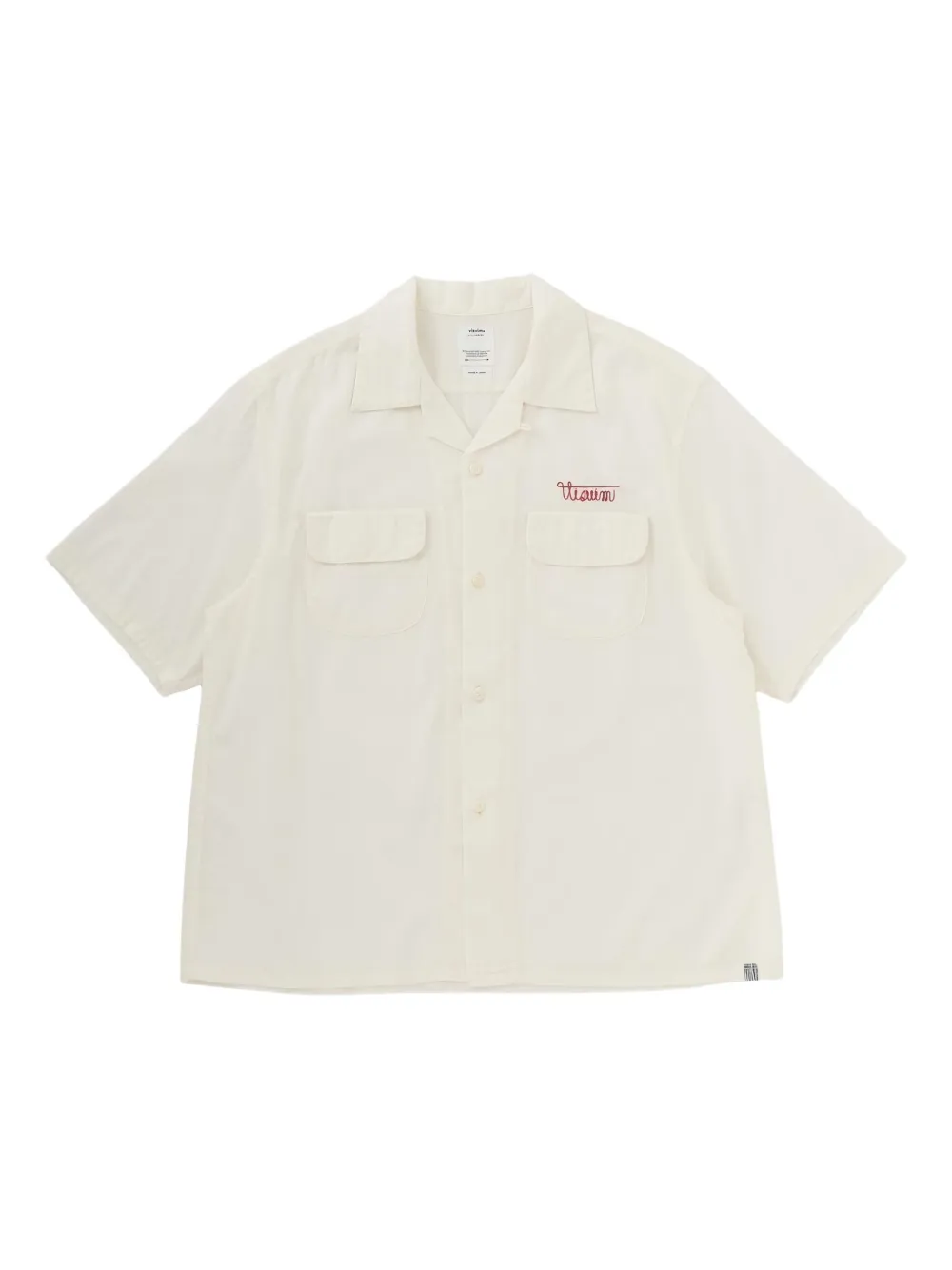 visvim logo-embroidered shirt | White | Image 1