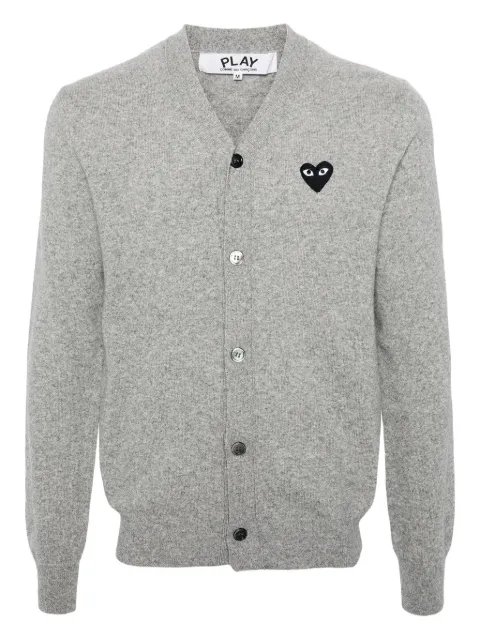 Comme Des Garçons Play cárdigan con motivo de corazón