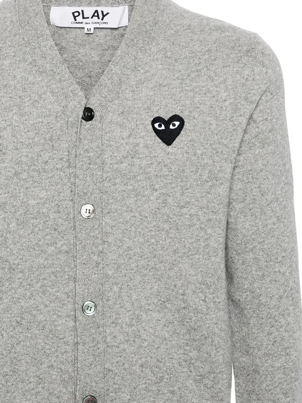 Comme Des Garçons Play Cardigan con scollo a V | Cardigan | Image 2