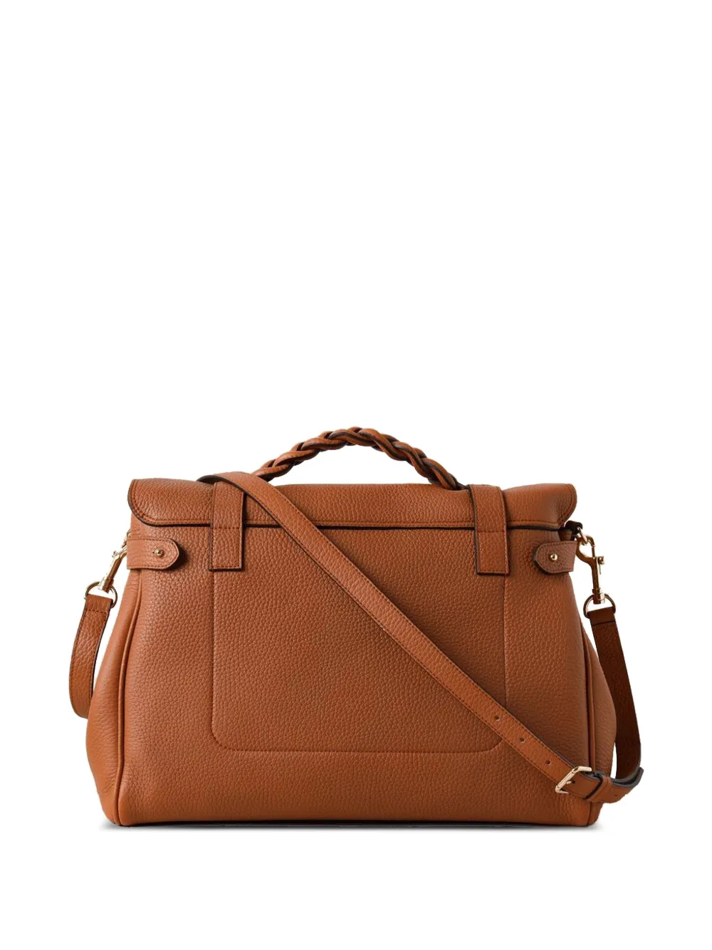 Mulberry braided-handle leather tote bag | Image 2
