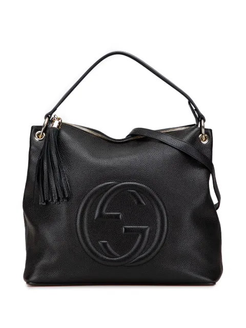 Gucci Pre-Owned 2000-2015 Large Pebbled Calfskin Soho Convertible Hobo satchel