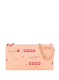 CHANEL Pre-Owned 2002-2003 Canvas Coco Chain Pochette handbag - Pink