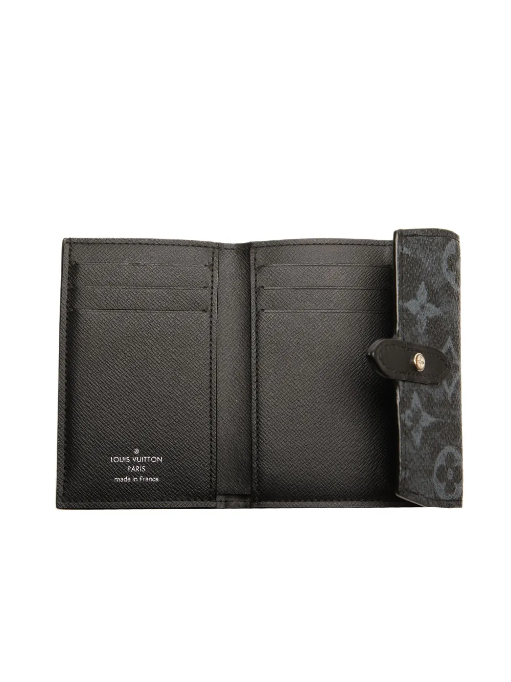 Pre-owned Louis Vuitton 2020 Monogram Pastel Cross Card Holder Crossbody Bag In Black