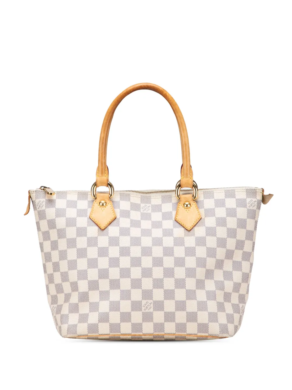 Louis Vuitton Pre-Owned 2007 Damier Azur Saleya PM handbag | White | Image 1