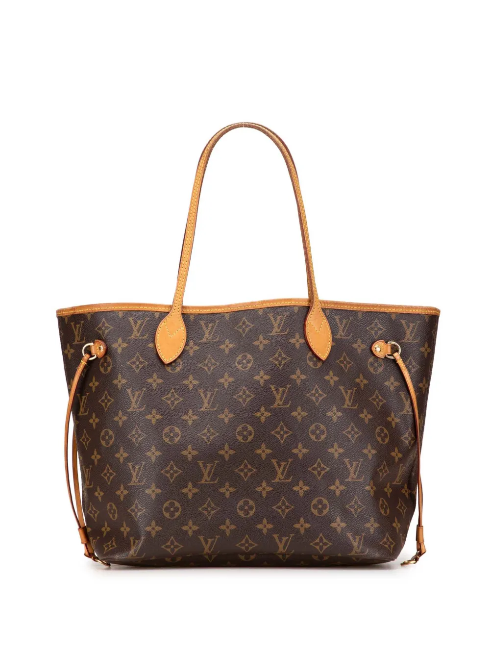 Louis Vuitton Pre-Owned 2012 モノグラム ネヴァーフル MM トートバッグ - ブラウン Louis Vuitton Pre-Owned 2012 モノグラム ネヴァーフル MM トートバッグ - ブラウン