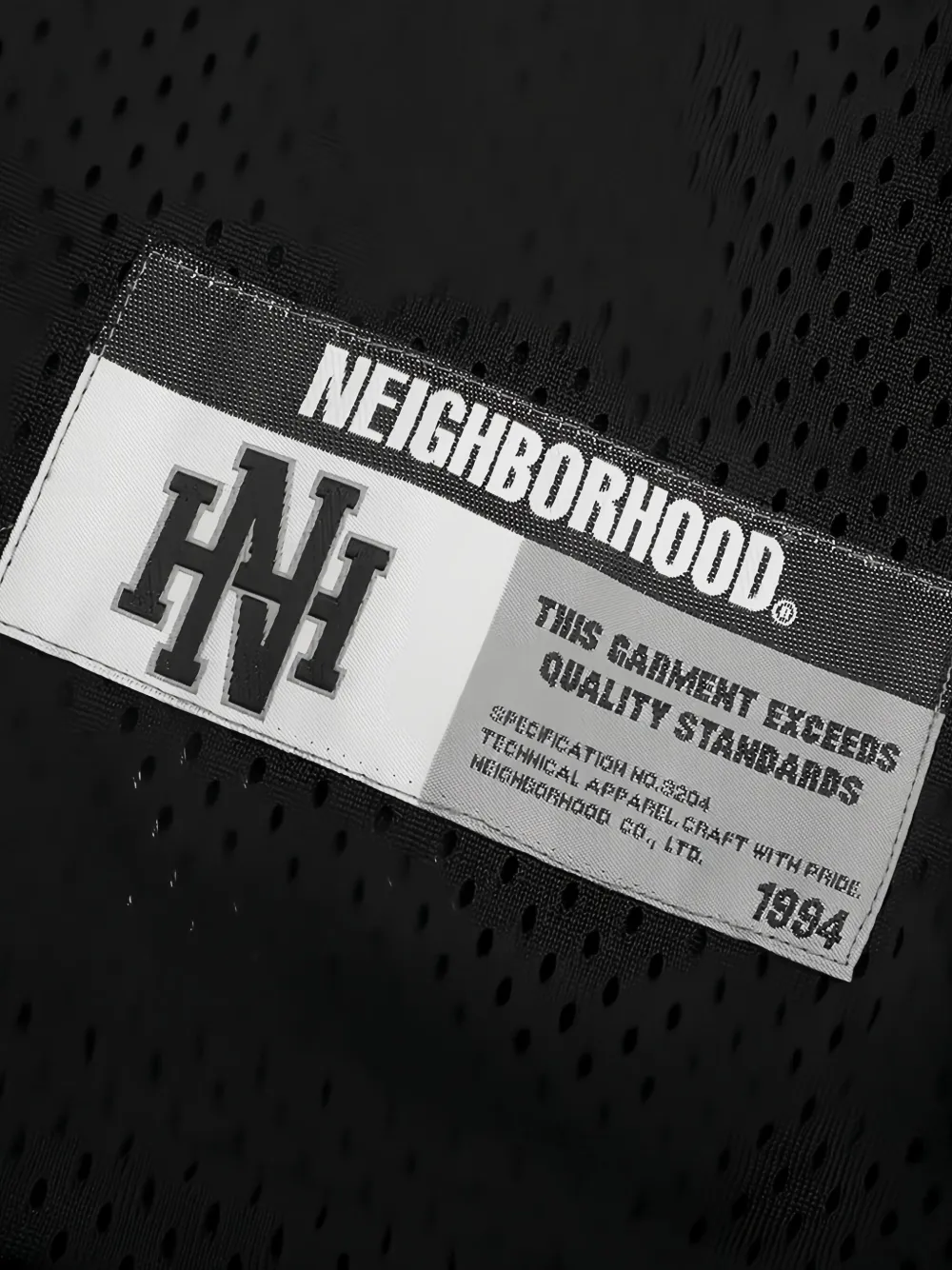 Neighborhood Hockey T-shirt Zwart