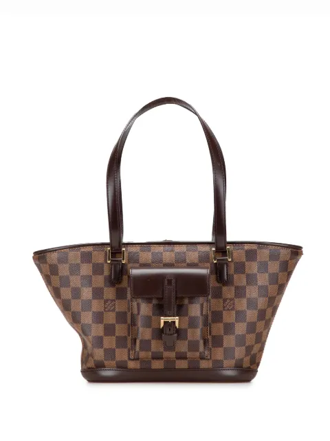 Louis Vuitton Pre-Owned 2005 Damier Ebene Manosque PM shoulder bag