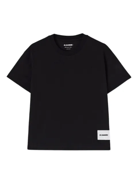 Jil Sander playera con parche del logo