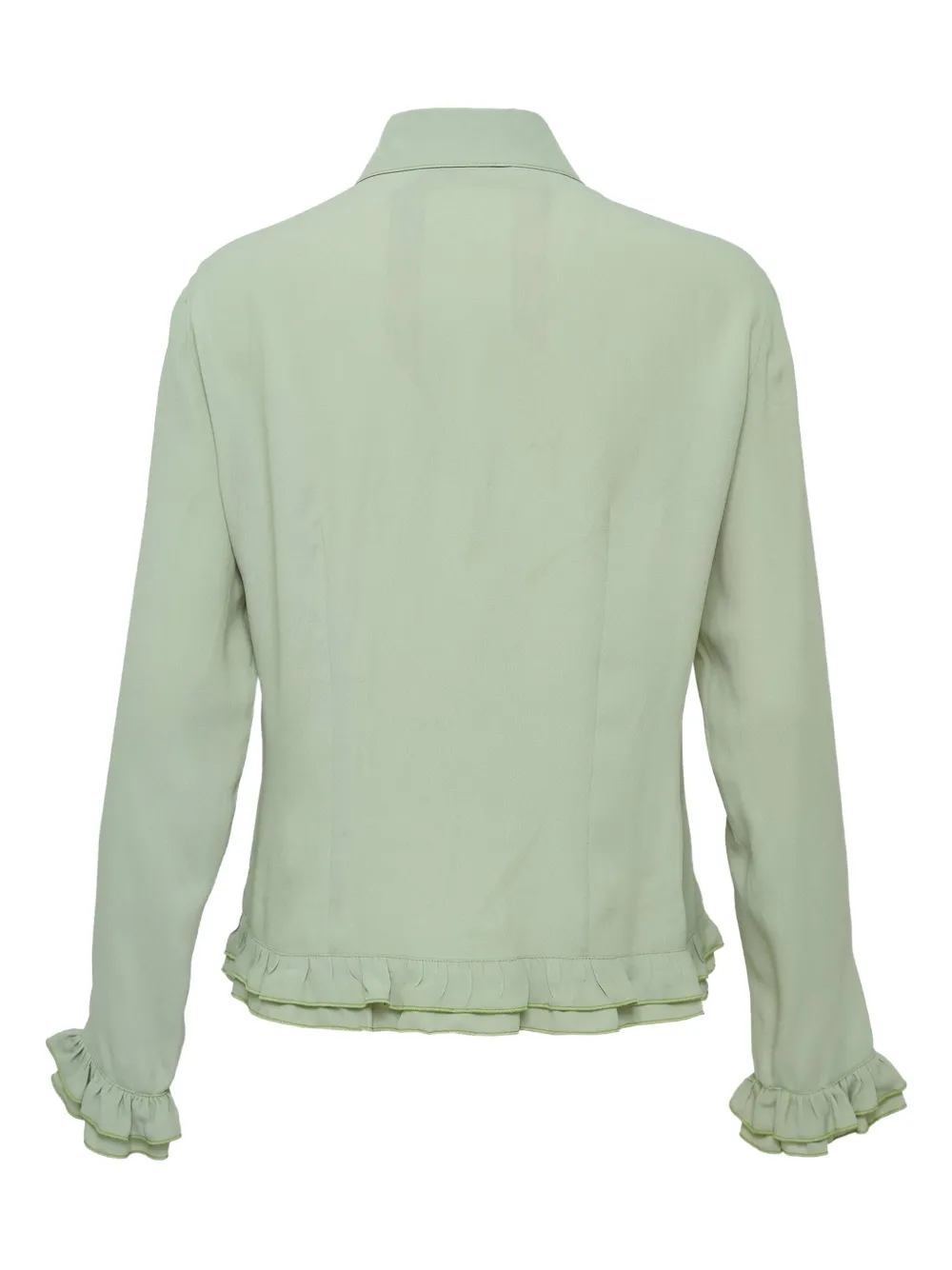 Nº21 T-shirt met ruches - Groen