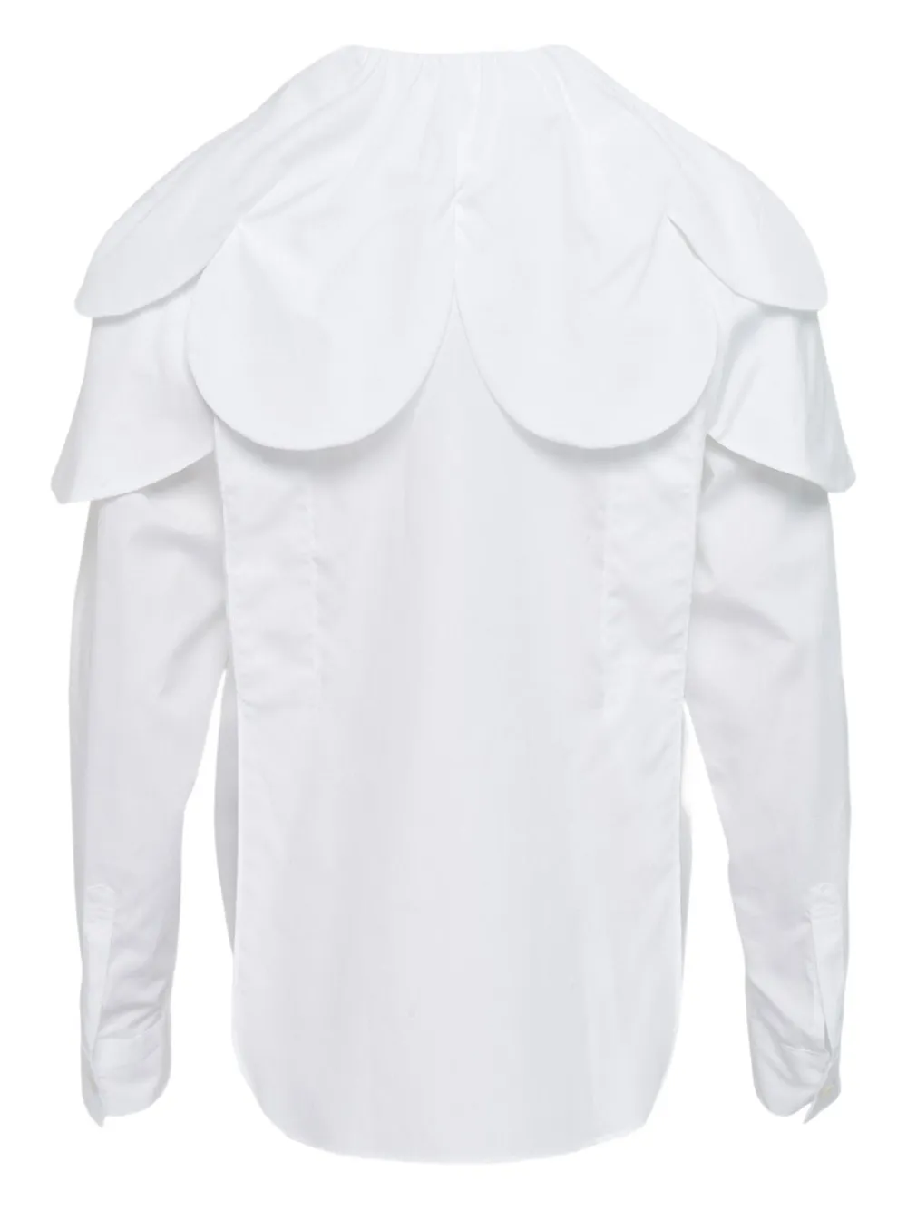 Noir Kei Ninomiya cotton blouse - Wit