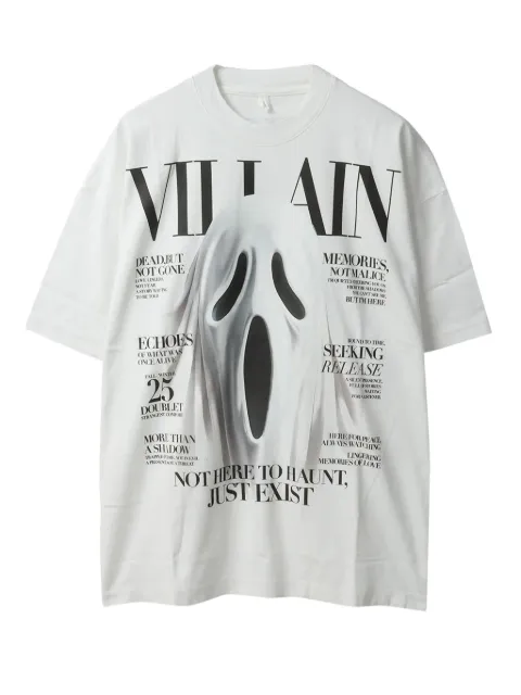 Doublet Villain Cover printed T-shirt