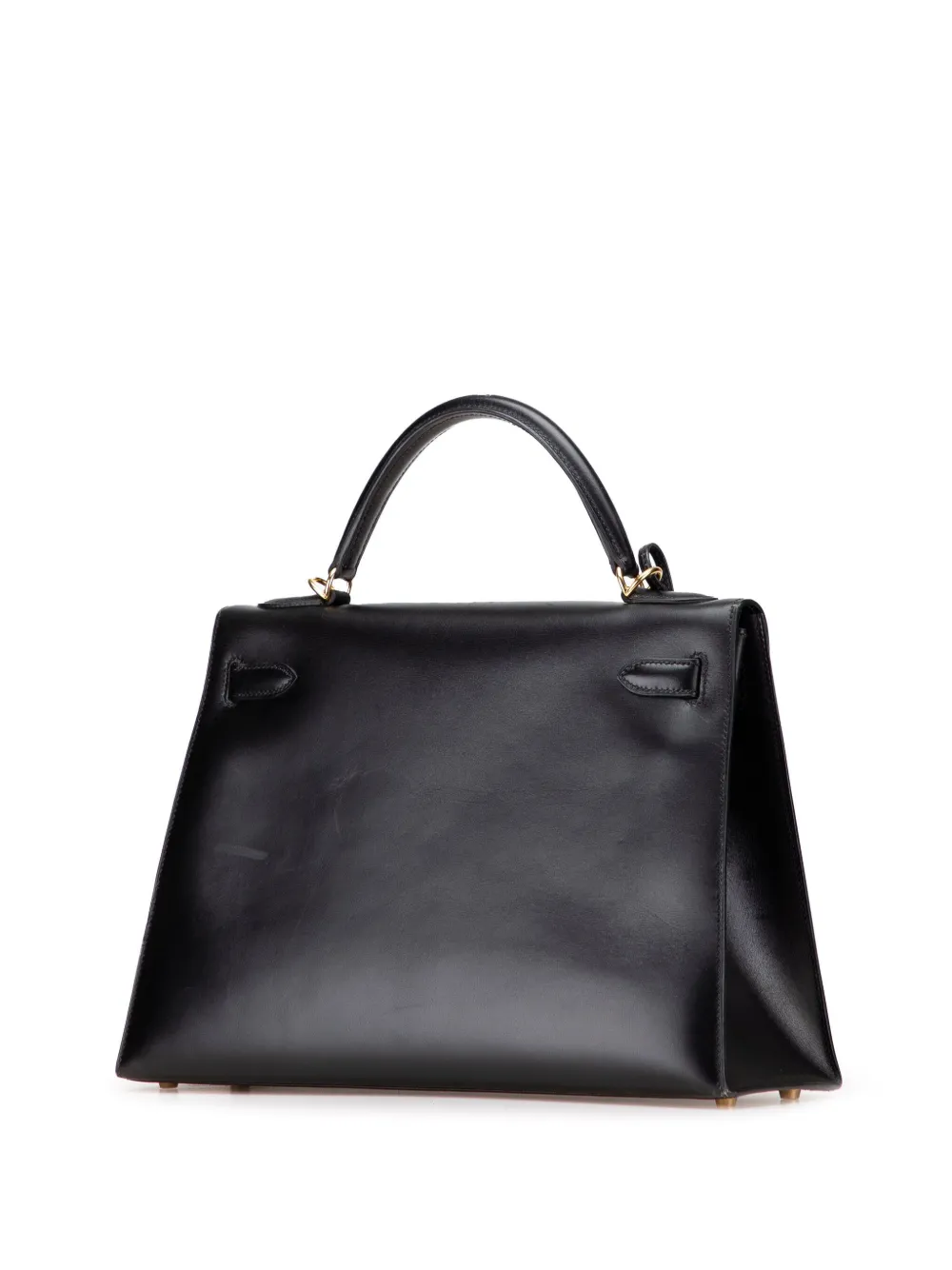 Pre-owned Hermes 2001 ボックス カーフ ケリー Ii セリエ 32 サッチェルバッグ
