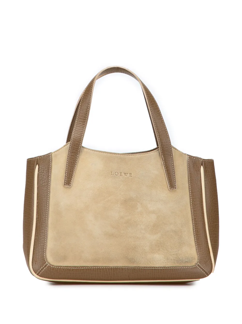 Loewe Pre-Owned 20th Century Suede Leather handbag | Brown | Image 1