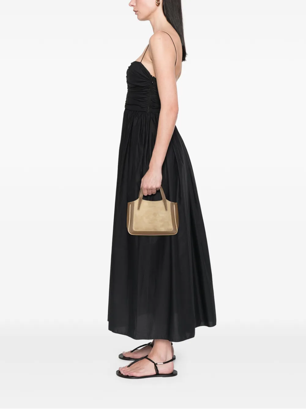 Loewe Pre-Owned 20th Century Suede Leather handbag | Pre-Owned | Image 2