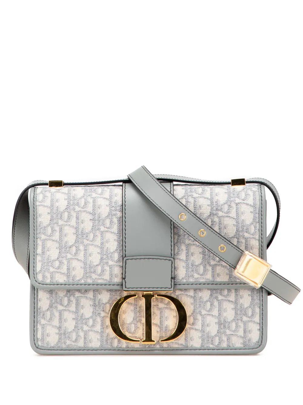 Christian Dior Pre-Owned 2022 ミディアム オブリーク キャンバス 30 モンテーニュ バッグ ショルダーバッグ Christian Dior Pre-Owned 2022 ミディアム オブリーク キャンバス 30 モンテーニュ バッグ ショルダーバッグ