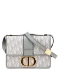 Christian Dior Pre-Owned 2022 Medium Oblique Canvas 30 Montaigne Bag crossbody bag - Grey