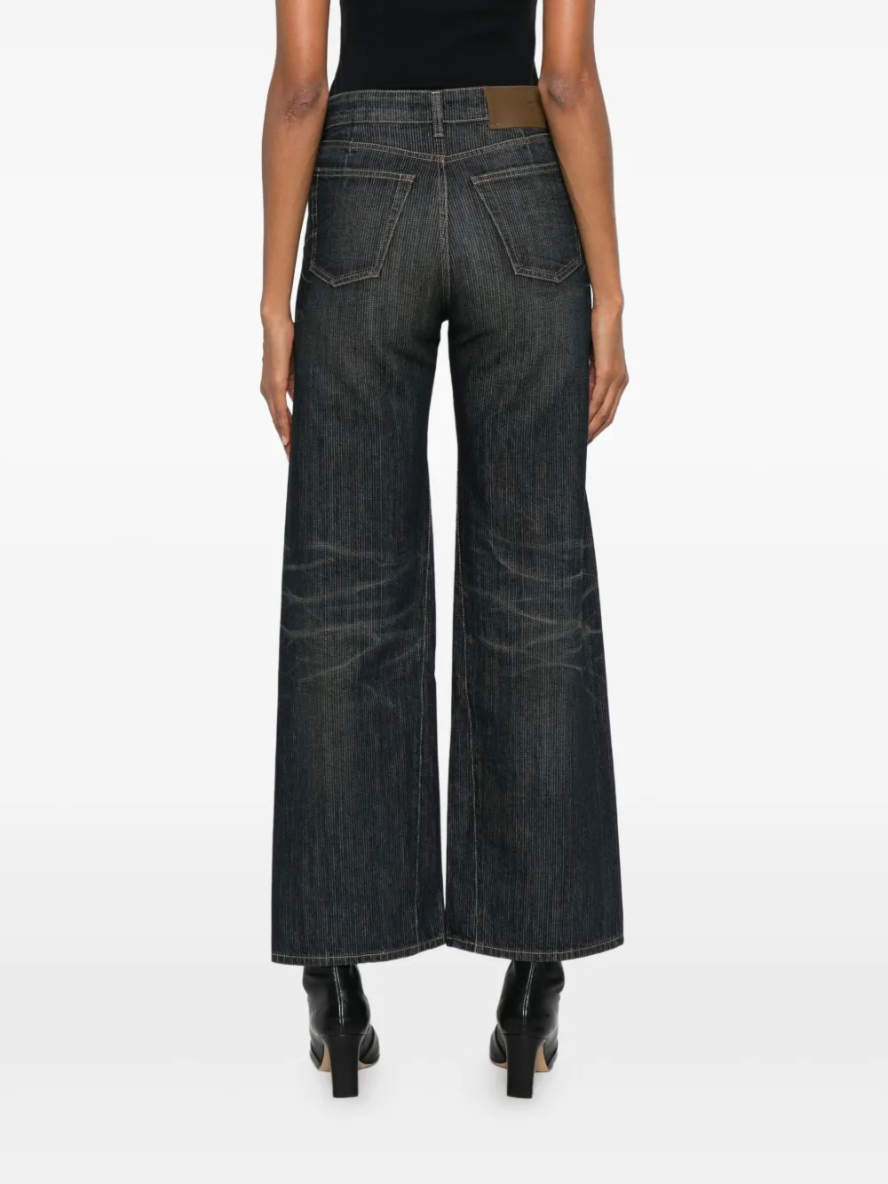 OUR LEGACY Treble jeans Zwart