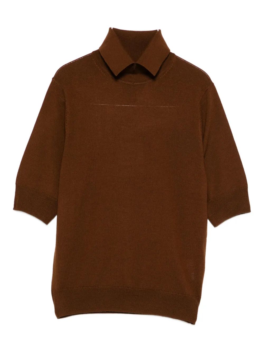 Herskind Perry Polo Top In Brown