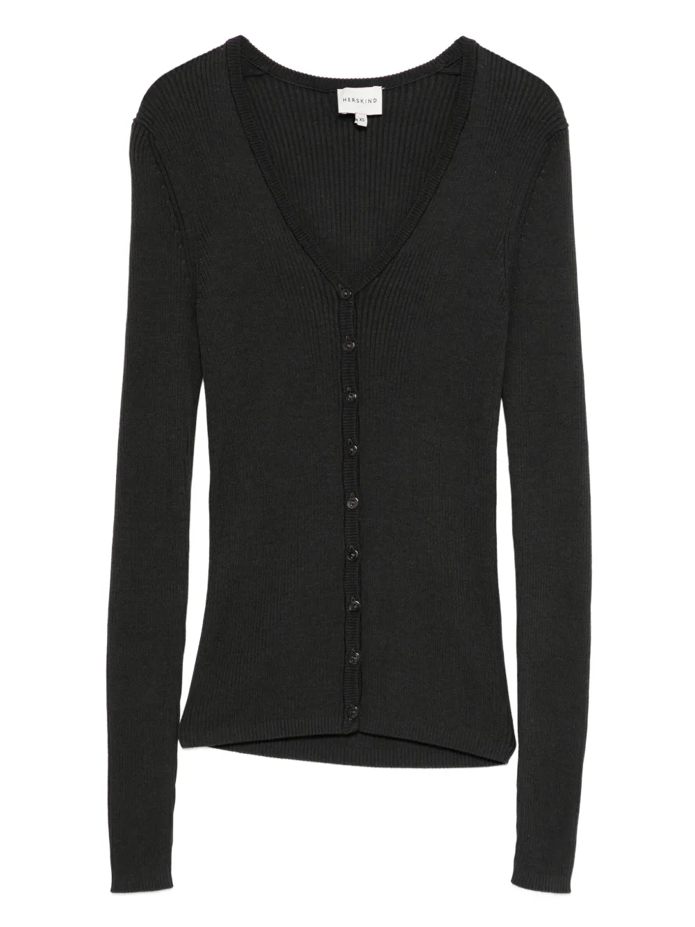 HERSKIND V-neck cardigan | Grey | Image 1
