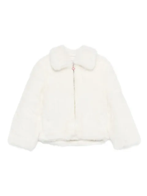 Casablanca zip-up faux-fur jacket