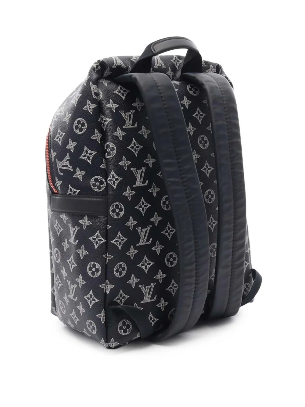 Pre-owned Louis Vuitton 2018 Monogram Upside Down Ink Apollo Backpack In Blue