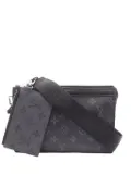 Louis Vuitton Pre-Owned 2021-2025 Monogram Eclipse Gaston Wearable Wallet crossbody bag - Black