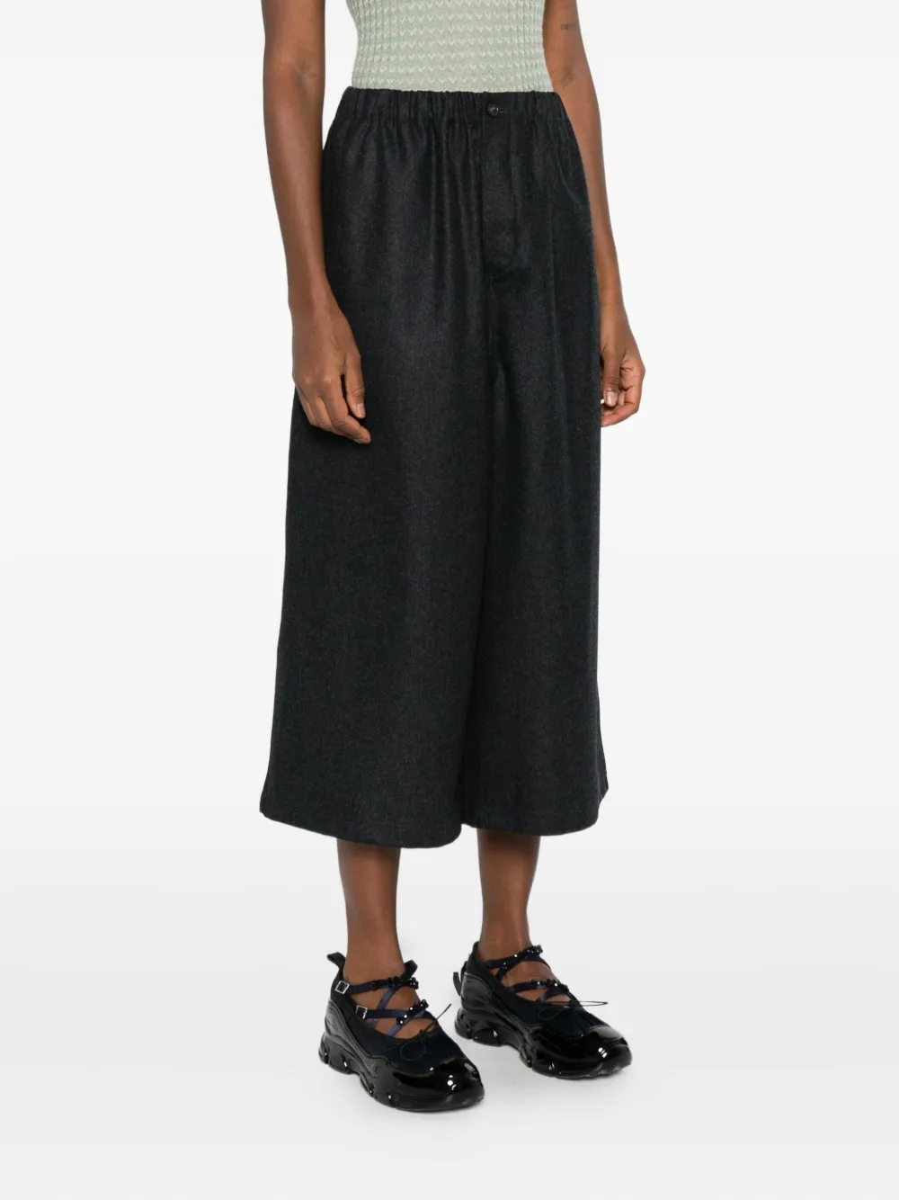 Sofie D'hoore Broek met elastische taille Zwart