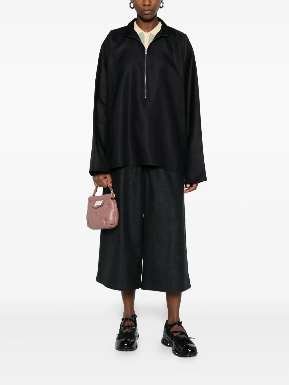 Sofie D'hoore elasticated-waist trousers - Zwart